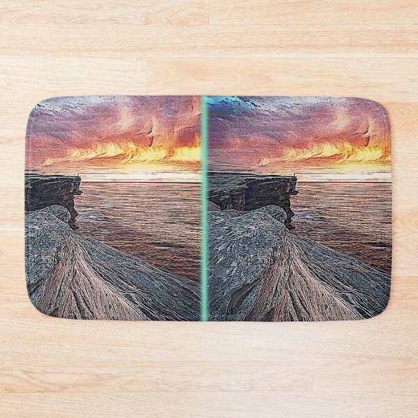 Item preview, cliff beside ocean designed and sold by ahmadshalqeh.