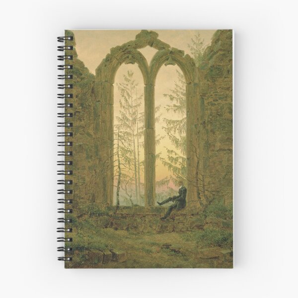 Item preview, Caspar David Friedrich - Ruins Of The Oybin Monastery (The Dreamer) designed and sold by artcenter.