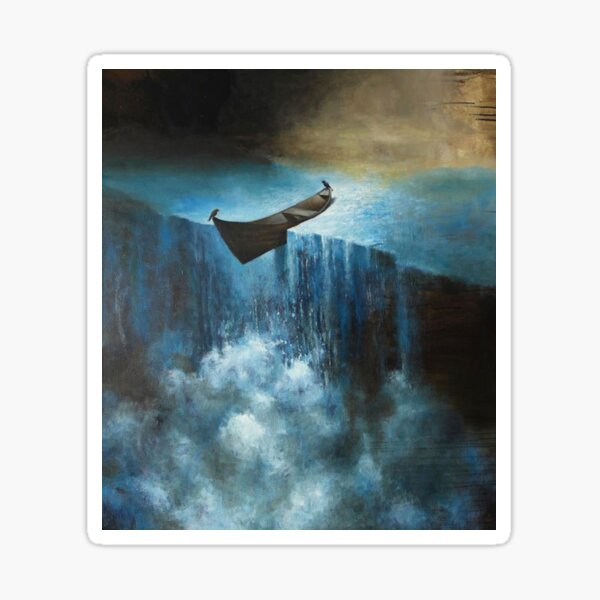 Top Of The Waterfall Sticker