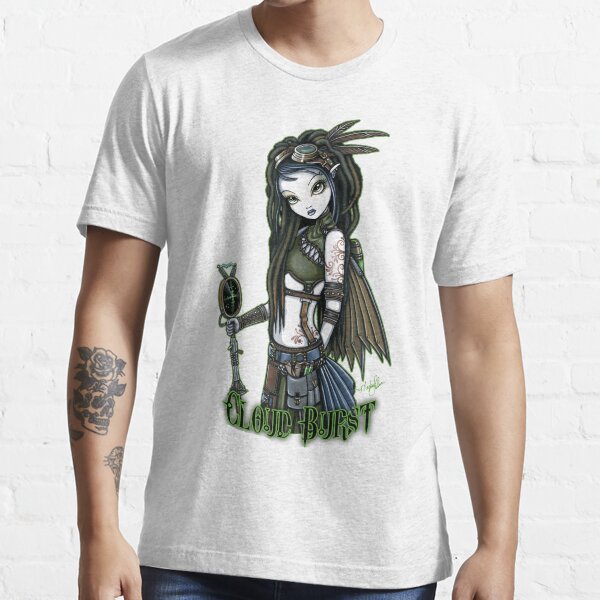 Cloud Burst Steampunk Aviatrix Fairy Essential T-Shirt