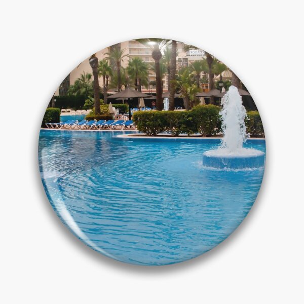 Item preview, Solana Hotel Swimming Pool Benidorm Spain designed and sold by AndyEvansPhotos.