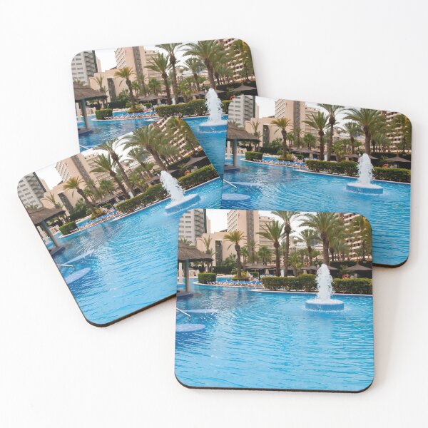 Item preview, Solana Hotel Swimming Pool Benidorm Spain designed and sold by AndyEvansPhotos.