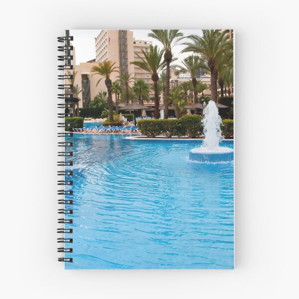 Item preview, Solana Hotel Swimming Pool Benidorm Spain designed and sold by AndyEvansPhotos.