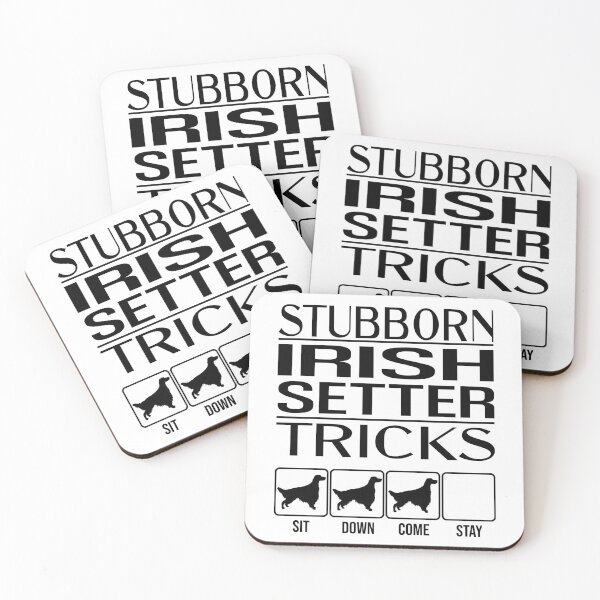 Item preview, Irish Setter - Stubborn Irish Setter Tricks / Stubborn Dog Tricks, funny gift idea designed and sold by HEJAshirts.