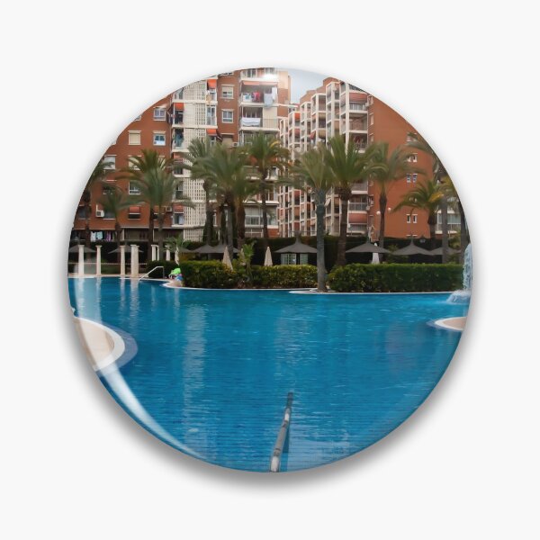 Item preview, Solana Hotel Swimming Pool Benidorm Spain designed and sold by AndyEvansPhotos.
