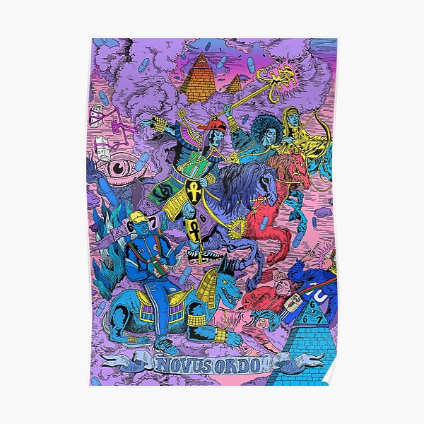 Freeze Corleone - 667 - Blue Beam Poster