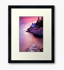 Acadia Sunset Framed Print