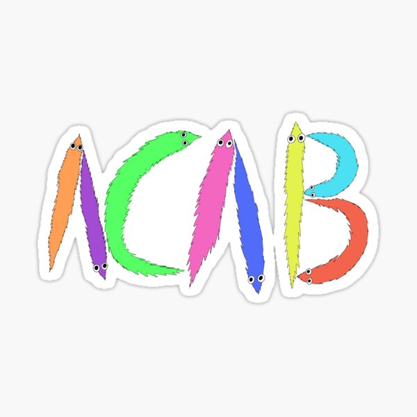 Vista previa del artículo con la obra «Gusano Acab en una cuerda», diseñado y vendido por annoyingarts.