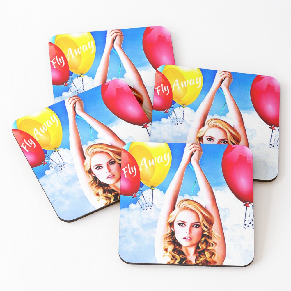 Fly Away Coasters (Set of 4)