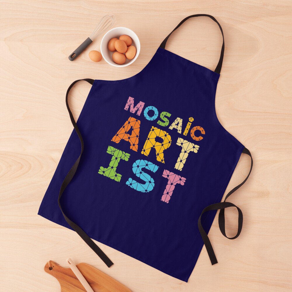 Mosaic Artist Apron