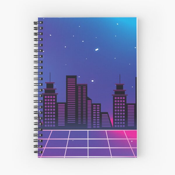 Artikelvorschau, Retro 80s Purple Sunrise City Stars entworfen und verkauft von Uttershirt.