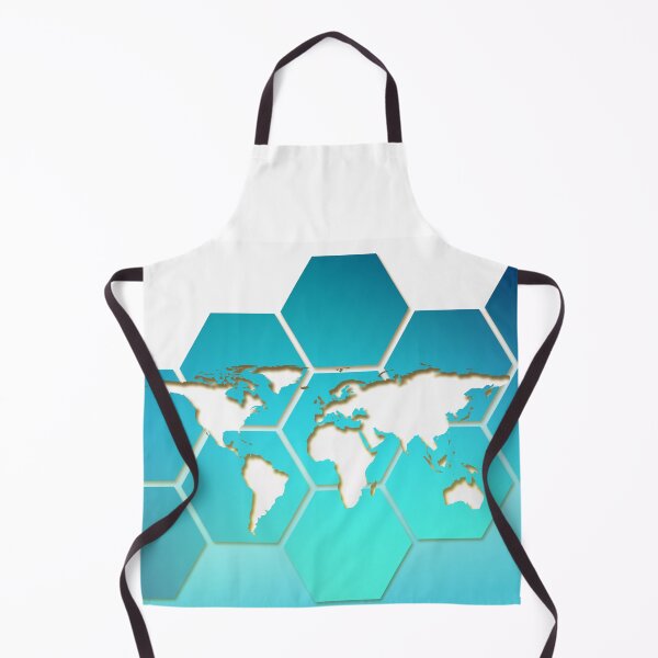 Item preview, Block Chain World map designed and sold by clubtee.