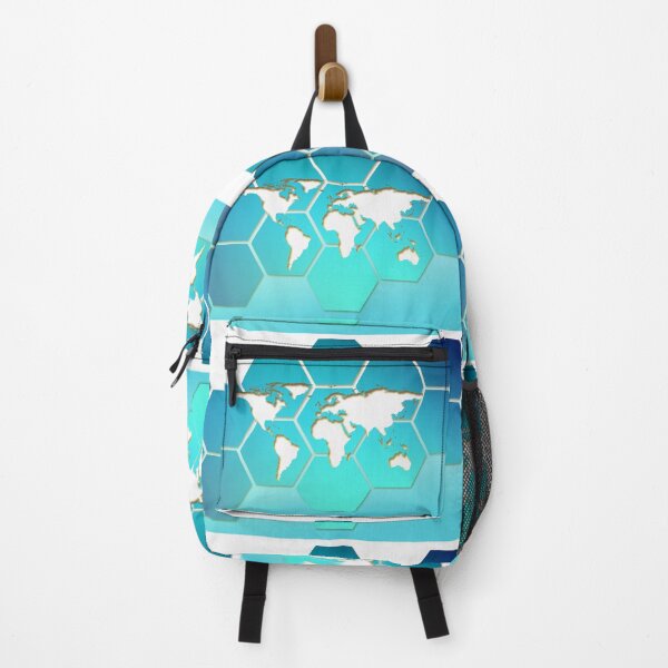 Item preview, Block Chain World map designed and sold by clubtee.