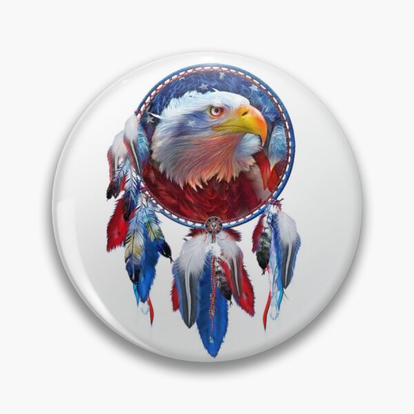 Item preview, Eagle Dreamcatcher designed and sold by Designs By Creation.