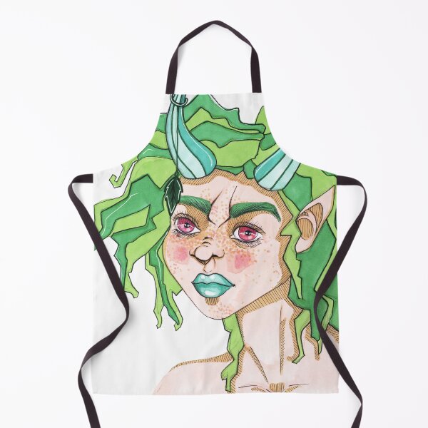 Item preview, Elf with horns designed and sold by klabukova-y.