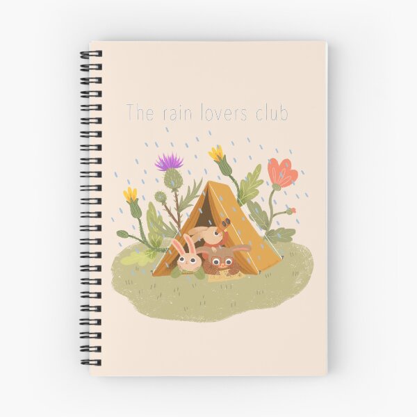 Item preview, rain lovers club designed and sold by Marina De los Ángeles.