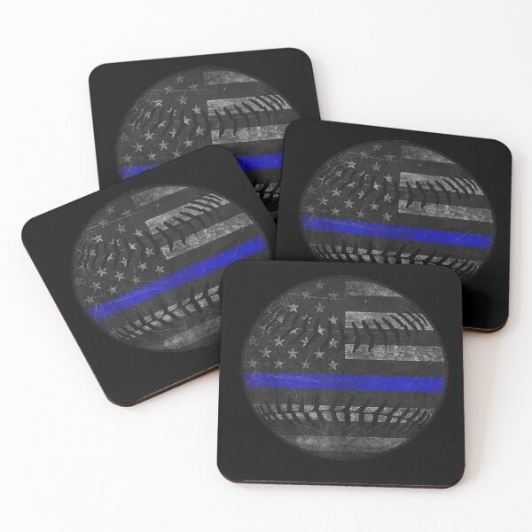Item preview, Thin Blue Line American Flag Baseball designed and sold by thewodlife.