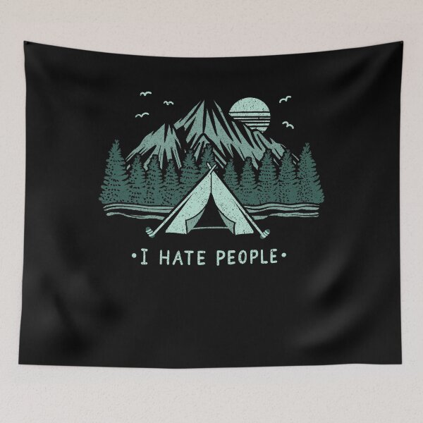 Item preview, Camping Hiking Introvert designed and sold by 4tomic.