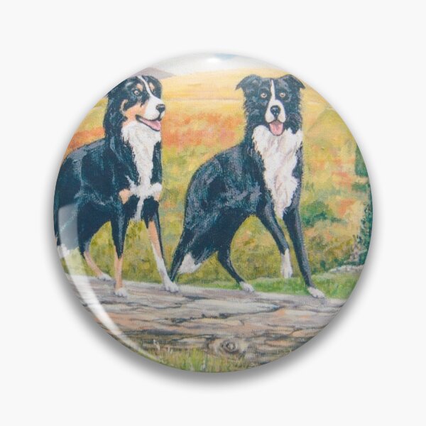 Artikelvorschau, Hamish und Dram - Scottish Border Collies entworfen und verkauft von Marieckeay.
