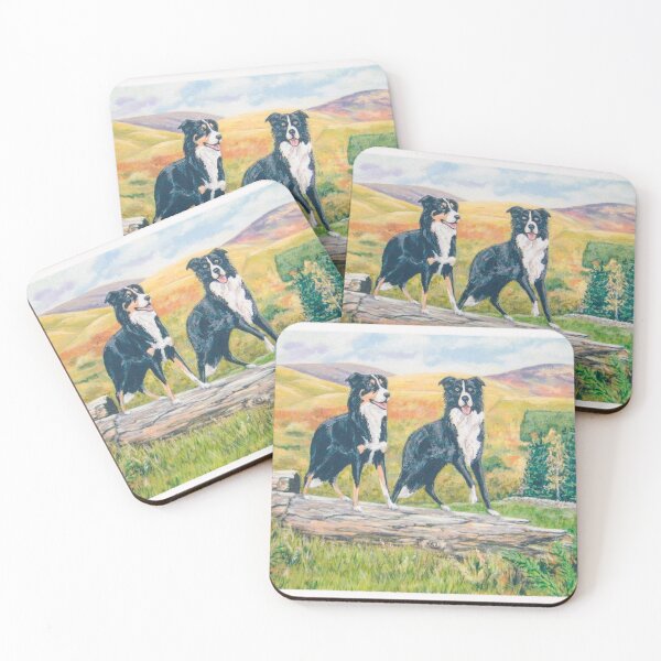 Item preview, Hamish y Dram - Border Collies escocés designed and sold by Marieckeay.