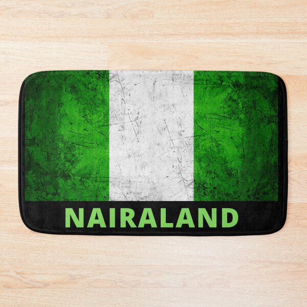 Item preview, Niaraland - Old Textured Nigeria Flag Design designed and sold by Ellisen Prints.