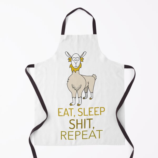 Item preview, Sheep - Eat Sleep Shit Repeat designed and sold by Got-Ya-Bak.