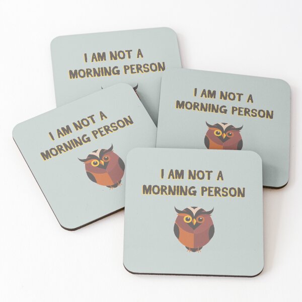 Item preview, I am not a morning person - Funny not a morning person Gift designed and sold by Teenation9.