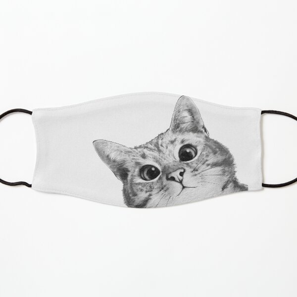 sneaky cat Kids Mask