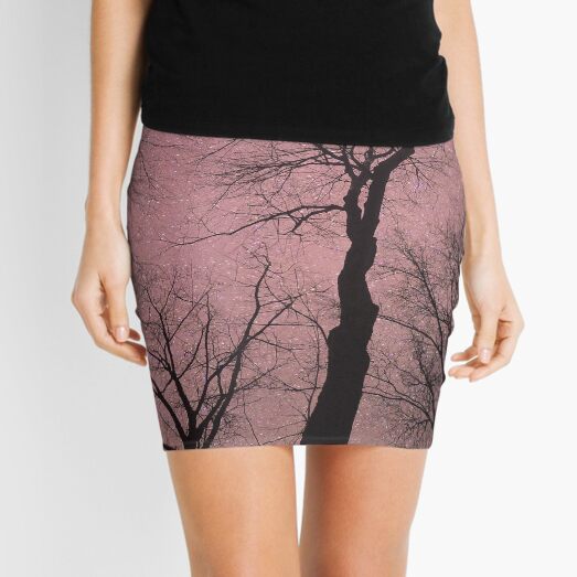 Trees Are Poems Mini Skirt
