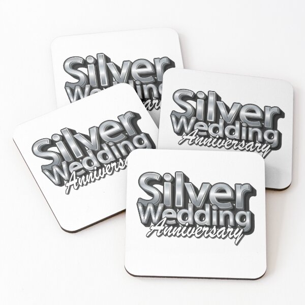 Item preview, Silver wedding anniversary designed and sold by Cutebutfunny.
