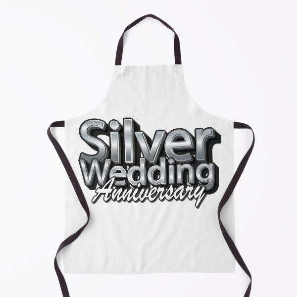 Item preview, Silver wedding anniversary designed and sold by Cutebutfunny.