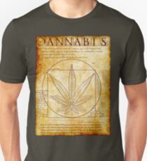 Vitruvian Cannabis Unisex T-Shirt