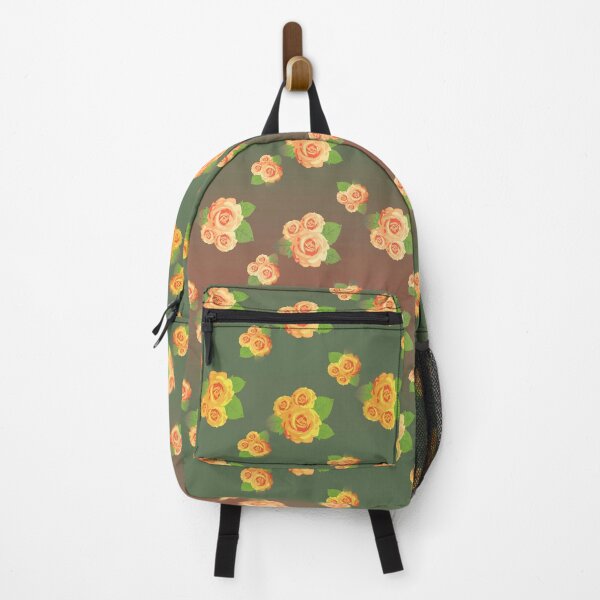 Item preview, Creamy Yellow vintage roses on a colored background designed and sold by floraaplus.