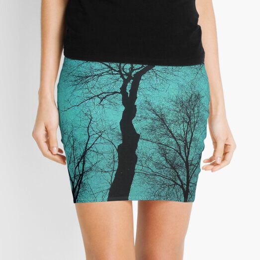 Trees Are Poems II Mini Skirt
