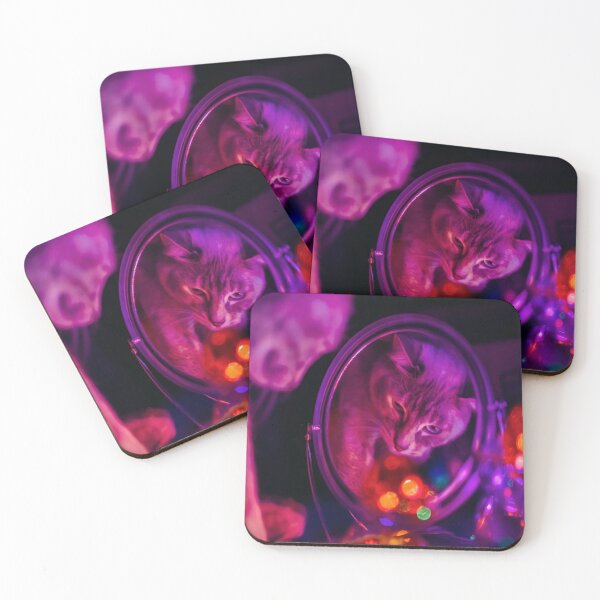 Item preview, Vaporwave cats 2 designed and sold by jojongelion.