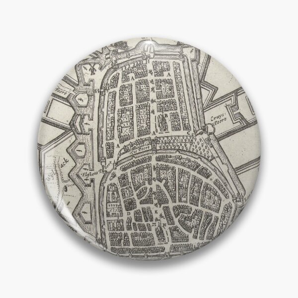 Item preview, Vintage Map of Wesel Germany (1629) designed and sold by BravuraMedia.