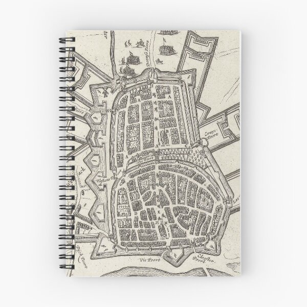 Item preview, Vintage Map of Wesel Germany (1629) designed and sold by BravuraMedia.
