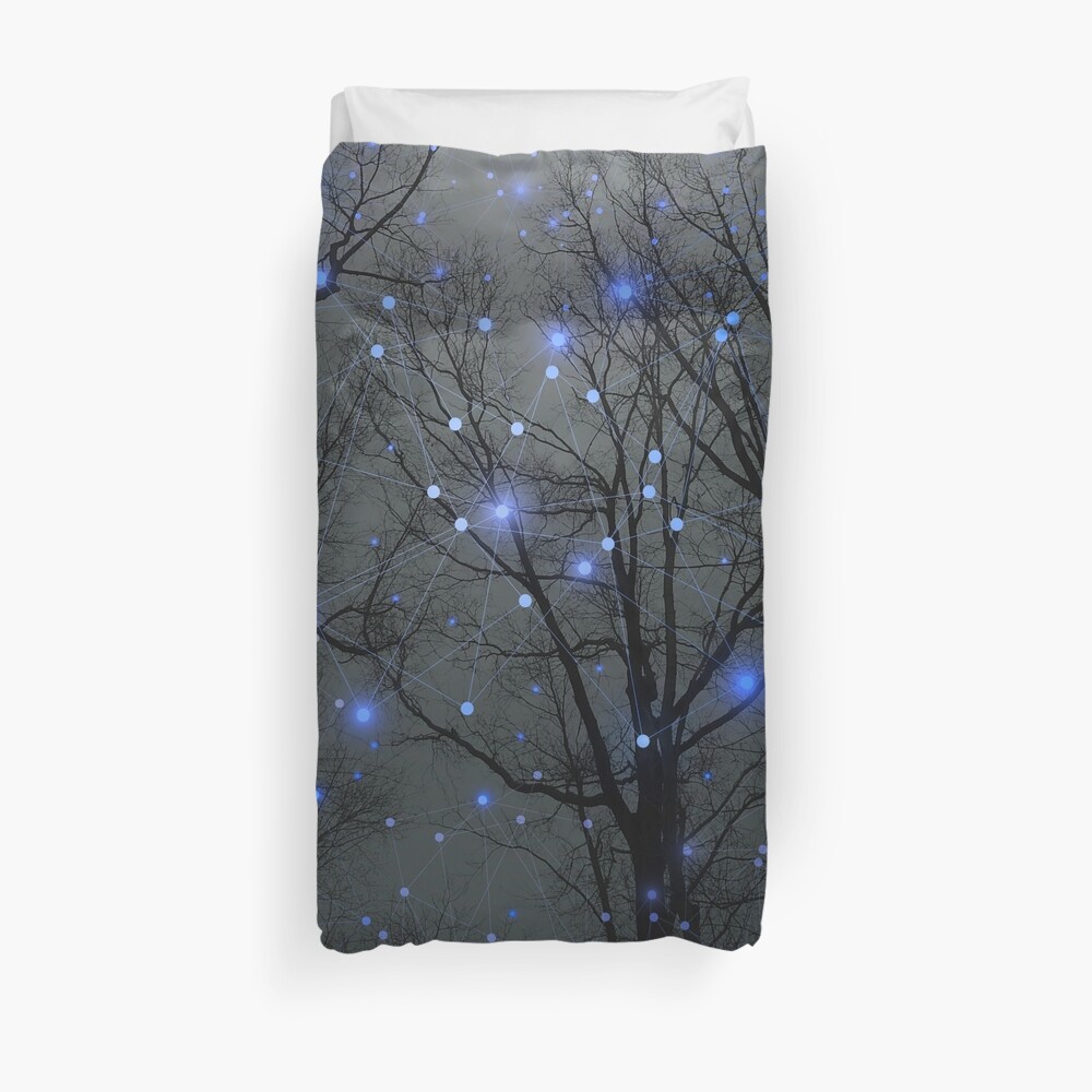 The Sight of the Stars Makes Me Dream Duvet Cover