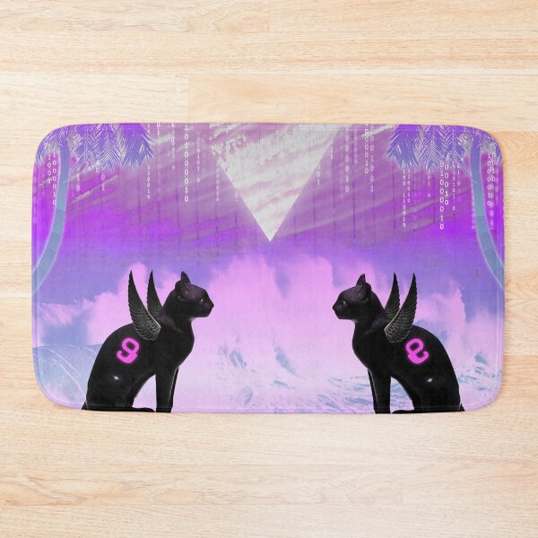 Item preview, Vaporwave cats designed and sold by jojongelion.