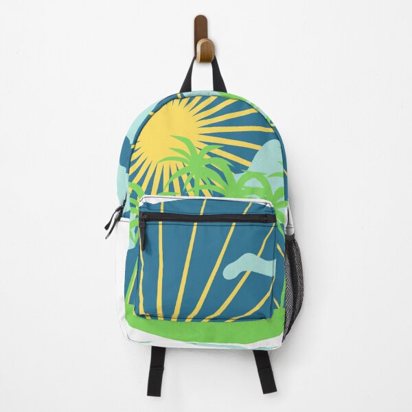 Item preview, summer tropical island vacation beautiful palm trees designed and sold by OneTimeEngineer.