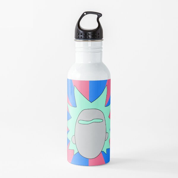 Rick minimal art Water Bottle