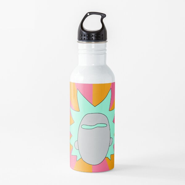 Rick minimal art Water Bottle