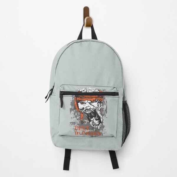 Rest in pieces - Funny zombie lover Gift Backpack