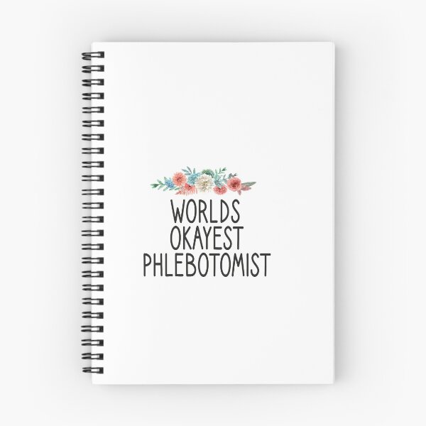 Item preview, worlds okayest phlebotomist , Phlebotomist life , Phlebotomist Gifts, Phlebotomist Graduation Gift, Phlebotomy funny gift for womens floral style idea design designed and sold by Chamssou.