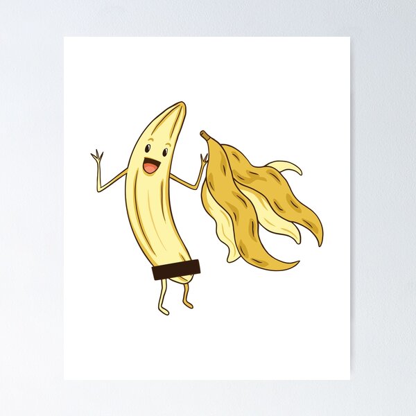 Disfraz de plátano exhibicionista