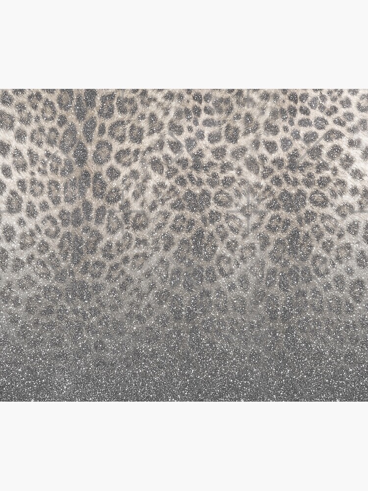 Shimmer (Snow Leopard Glitter Abstract) by soaringanchor