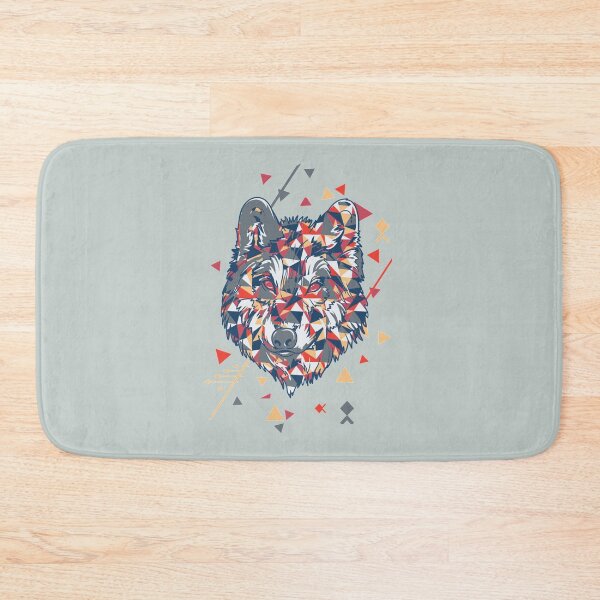 Item preview, Colorful wolf - Funny wolf lover Gift designed and sold by Teenation9.
