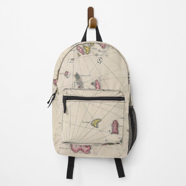 Item preview, Vintage Map of The Caribbean Islands (1700) designed and sold by BravuraMedia.