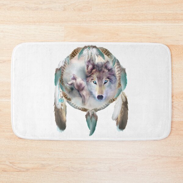 Item preview, Wolves Dreamcatcher designed and sold by Designs By Creation.