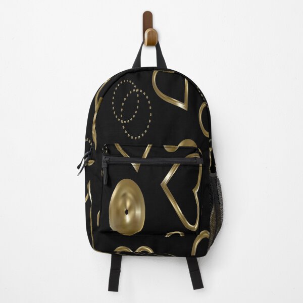 Item preview, A pattern of golden hearts designed and sold by Galina Kostyaeva.